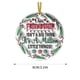 thumbnail image 3 of Christmas Acrylic Pendant Concave Textured Round Pendant Decoration, 3 of 5