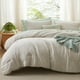 thumbnail image 2 of Juego de edredón Bedsure California King Beige, 3 piezas, 2 of 7