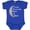 Royal Blue, variant on Inktastic I Love You to the Moon & Back. Boys or Girls Baby Bodysuit