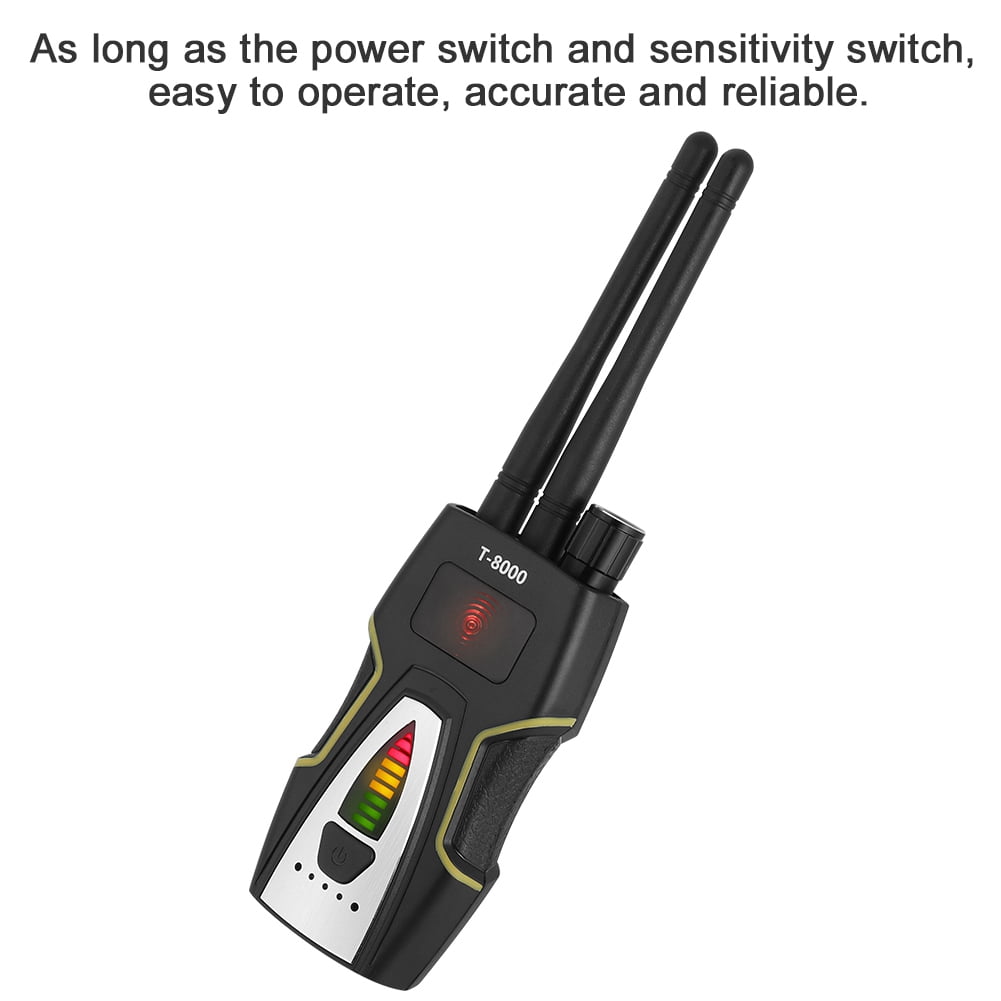 LYUMO T8000 RF Signal Detector GSM Audio Finder GPS Scan Detector