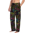 thumbnail image 2 of Balery Color Summer print Men's Pajama Pants,Ultra Lightweight Pjs,Lounge Pant-Small, 2 of 9