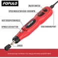thumbnail image 6 of Populo LRT-4 4 Volts, USB Charging Cordless Rotary Tool, 15000 RPM, 46 Piece, 6 of 6