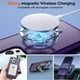 thumbnail image 5 of Funda magnética SUPFINE para iPhone 15 Pro, color morado oscuro, 5 of 7