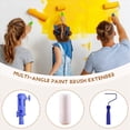 thumbnail image 4 of Multi-Angle Paint Brush Extender Paint Pole Extension Device Removable Extension Rod for High Ceiling, 4 of 7