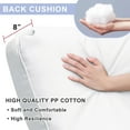 thumbnail image 6 of ATR ART to REAL Recliner Replacement Cushion Cover,Machine-Washable,Only Cover(Cushion Not Included),Beige, 6 of 8