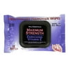 Nail Essentials Vitamin E Nail Polish Remover Wipes (15 Count- 3 Month Supply) Acetone Free