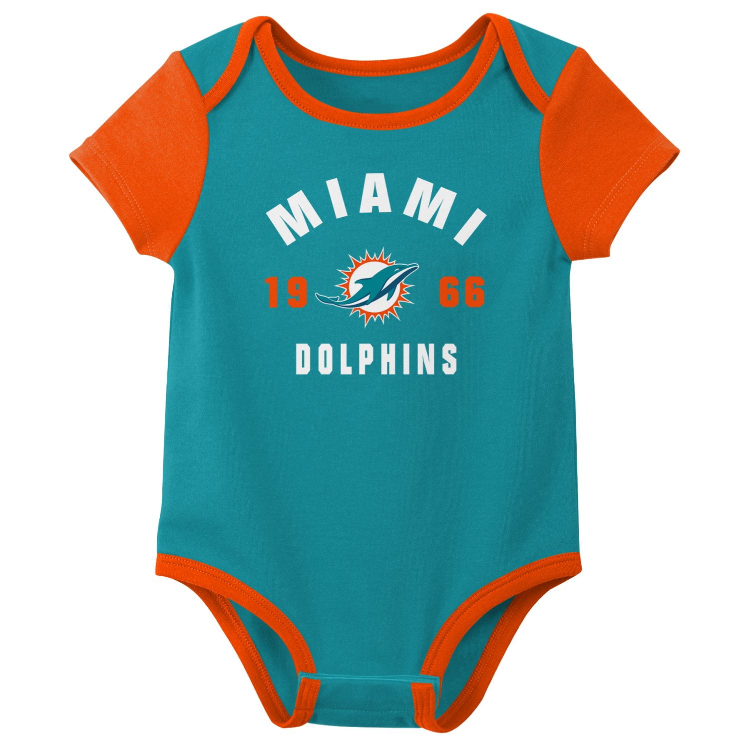 MIAMI DOLPHINS NFL Boys Onesie Game Day Fan Apparel