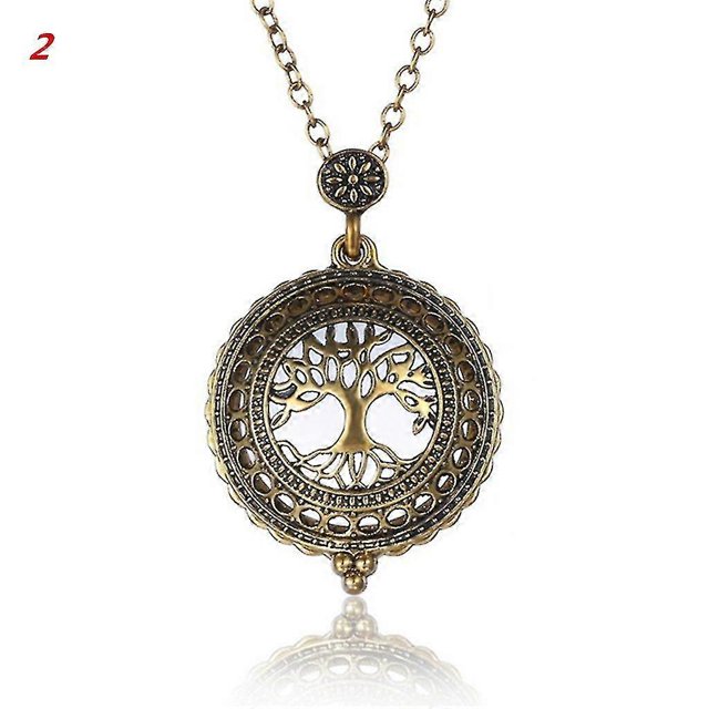 Metal Magnifier Necklace Vintage Chain Magnifying Glass Hot Necklace Pendant--Dragonfly-Model code24817 Dragonfly
