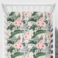 thumbnail image 1 of Tropical Floral Nursery Starter Crib Bedding Set, 1 of 6