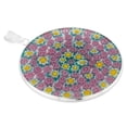 thumbnail image 2 of GlassOfVenice Murano Glass Millefiori Pendant in Silver Frame 1-1/2", 2 of 4