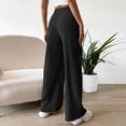 thumbnail image 4 of Sngxgn Womens Sweatpants Pockets High Waist Sporty Gym Fit Jogger Pants Lounge Trousers(Black,XXL), 4 of 7