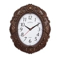thumbnail image 2 of Reloj de pared español, moderno, minimalista, para dormitorio, creativo, para sala de estar. Color de madera, 2 of 8