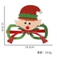 thumbnail image 1 of 2024 Dibujos animados lindo sombrero de Navidad Santa Claus muñeco de nieve vidrio para decoración de fiesta de Navidad vidrio para niños promoción suministros de fiesta, 1 of 4