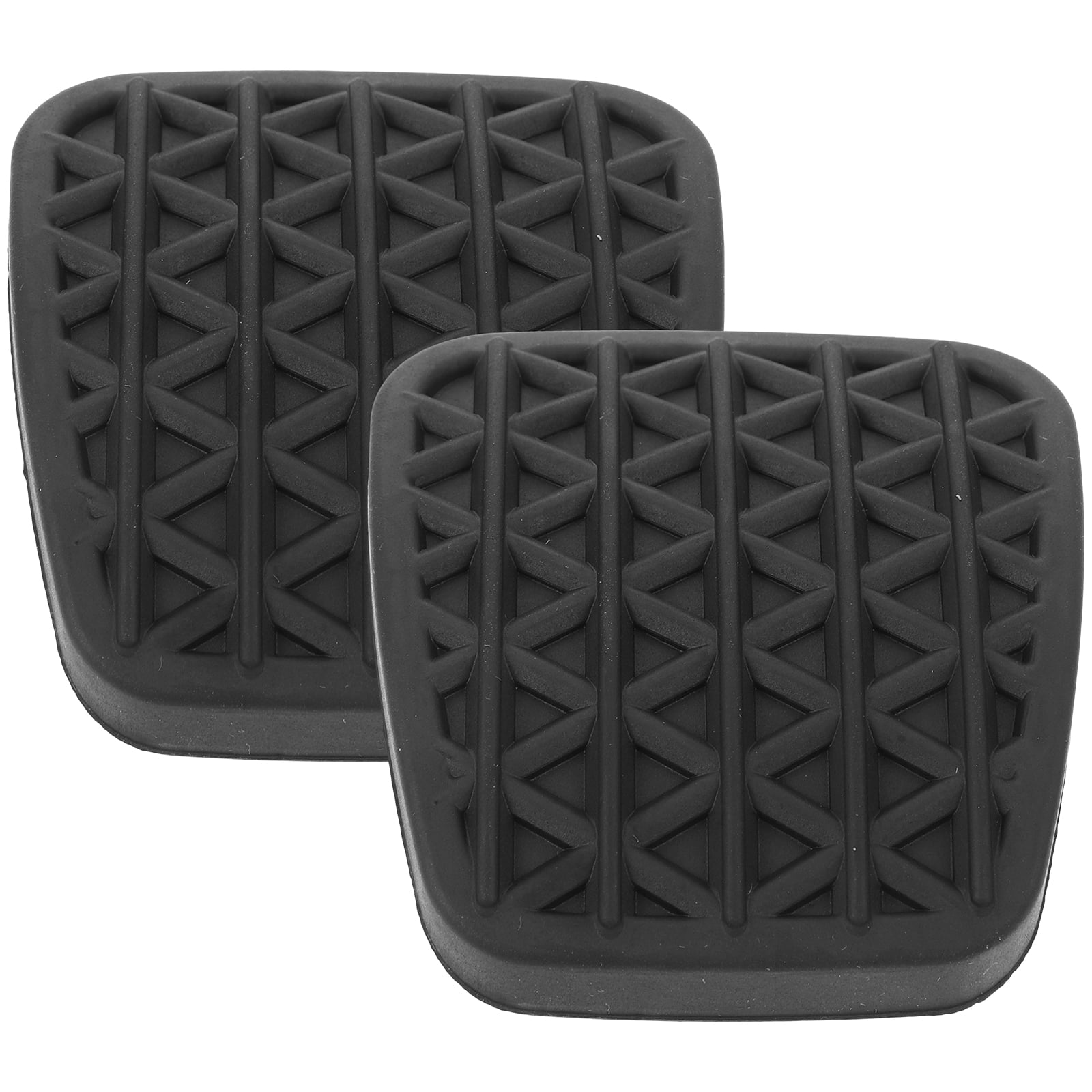 Shisuyan Car Accelerator and Brake Covers Universal Design 1 Pair 6.5x2.4in