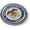 Metal Bezel, variant on [Officially Licensed Product] - U.S. Navy Officer Crest 3D Domed CAR Emblem Badge Sticker Round