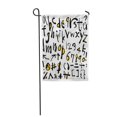 thumbnail image 1 of JSDART Arrow Alphabet Book Brush Catalog Collection Comma Cursive Education Garden Flag Decorative Flag House Banner 12x18 inch, 1 of 1
