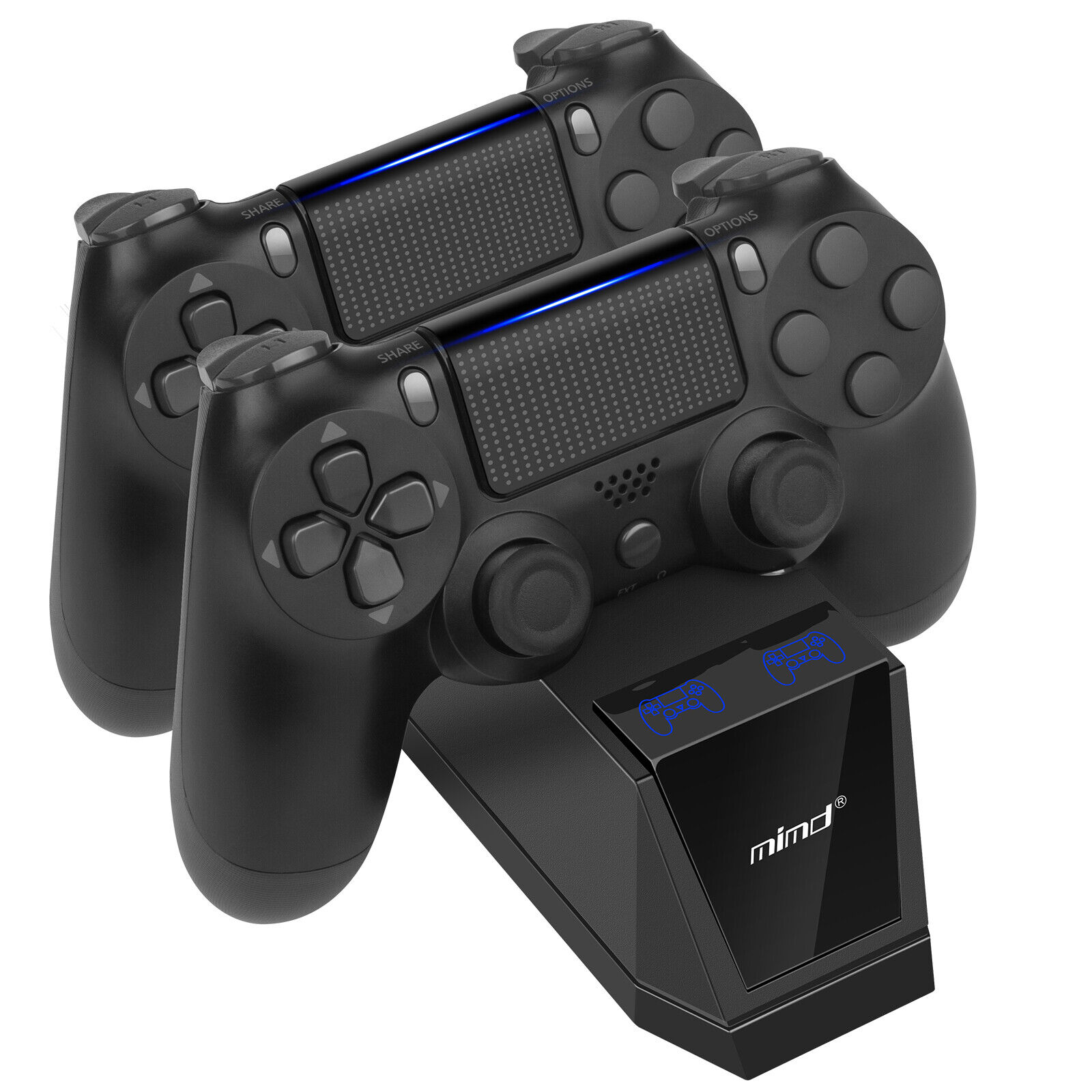 For PS4 PlayStation 4 Controller Dual Fast Charger Dock Station