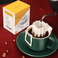 thumbnail image 4 of Bolsa de filtro de café portátil, goteo para el oído, té, café, filtros de grado alimenticio, filtrado de red, hogar, oficina, café, interior, 50 Uds. Inevent HA009431-00, 4 of 7