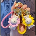 thumbnail image 3 of Cute Shinba Inu Rabbit Keychain Decoration, Cartoon Animals Soft Resin Handbag Accessories for Girls Women, 3 of 5