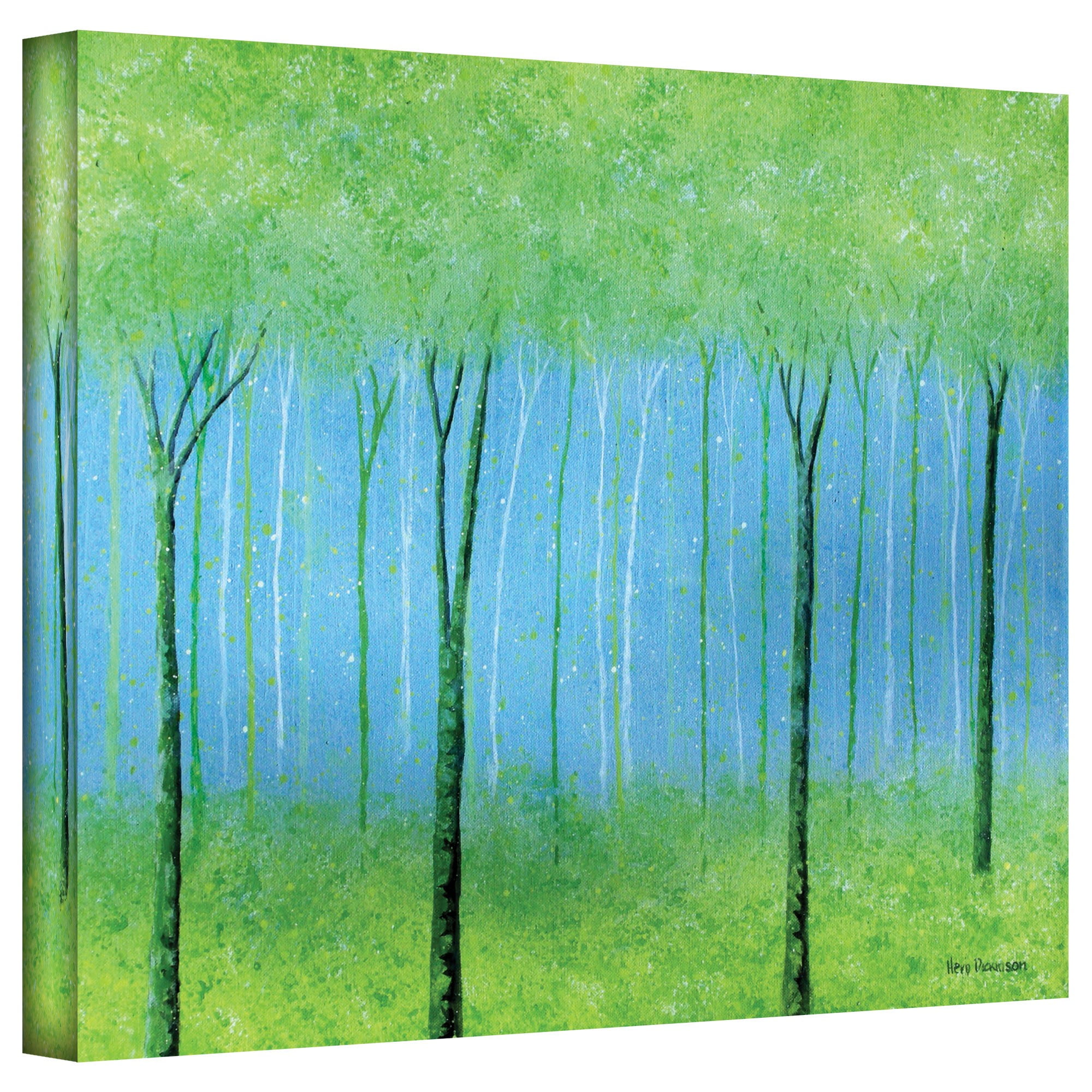 ArtWall Herb Dickinson "Peaceful Place" Gallery-wrapped Canvas