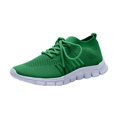 thumbnail image 3 of Womens Slip On Running Sneakers Tennis Non Slip Walking Gym Workout Athletic Comfortable Lightweight Fashion Sport Casual Shoes, 3 of 5