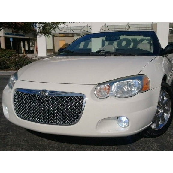 For 2004 2005 2006 Chrysler Sebring Sedan Angel Eye Driving Lamps Fog Lights