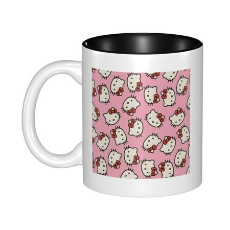 

Hello Kitty Coffee Tea Ceramic Mug Office Work Cup Gift