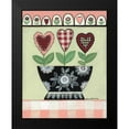 thumbnail image 2 of Deming, Bernadette 15x18 Black Modern Framed Museum Art Print Titled - Valentine Trio, 2 of 5