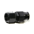 thumbnail image 1 of (one) AN8 8AN AN-8 Straight Swivel Fuel Oil Gas Line Hose End Fitting Black, 1 of 7