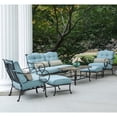 thumbnail image 5 of Hanover Outdoor Oceana 6-Piece Patio Set with Tile-Top Coffee Table, 5 of 11