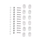 thumbnail image 1 of Tuning 12pcs Guitar Pegs Botones de la Mácina de PlásTico Cabeza de la Cabeza Cabeza para Guitarras Clásicas Folklóricas, 1 of 7