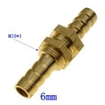 thumbnail image 2 of tooloflife Copper Bulkhead Fitting Pipe Connection for Copper Tube Propane Gas FasParts 6mm-10mm, 2 of 6