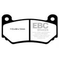 thumbnail image 2 of EBC Brakes Bluestuff NDX Trackday Brake Pad Set Fits select: 2008-2011 LOTUS EXIGE, 2 of 4