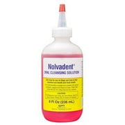 Nolvadent Oral Cleansing Solution for Dogs and Cats - 8 fl. oz (236 ml) by Zoet