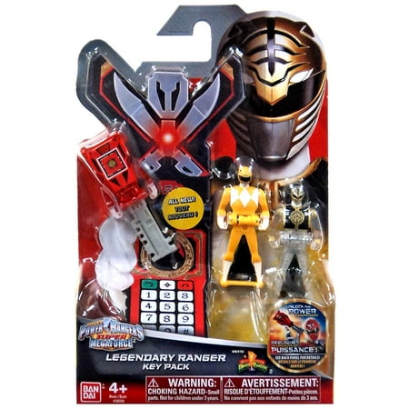 Power Rangers Super Megaforce Legendary Ranger Key Pack [Mighty Morphin]