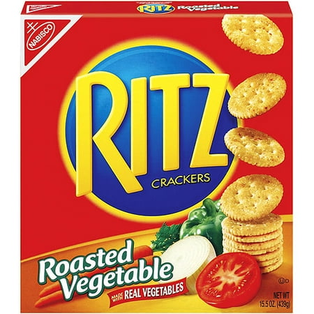 Nabisco Ritz Roasted Vegetable Crackers, 15.5 oz