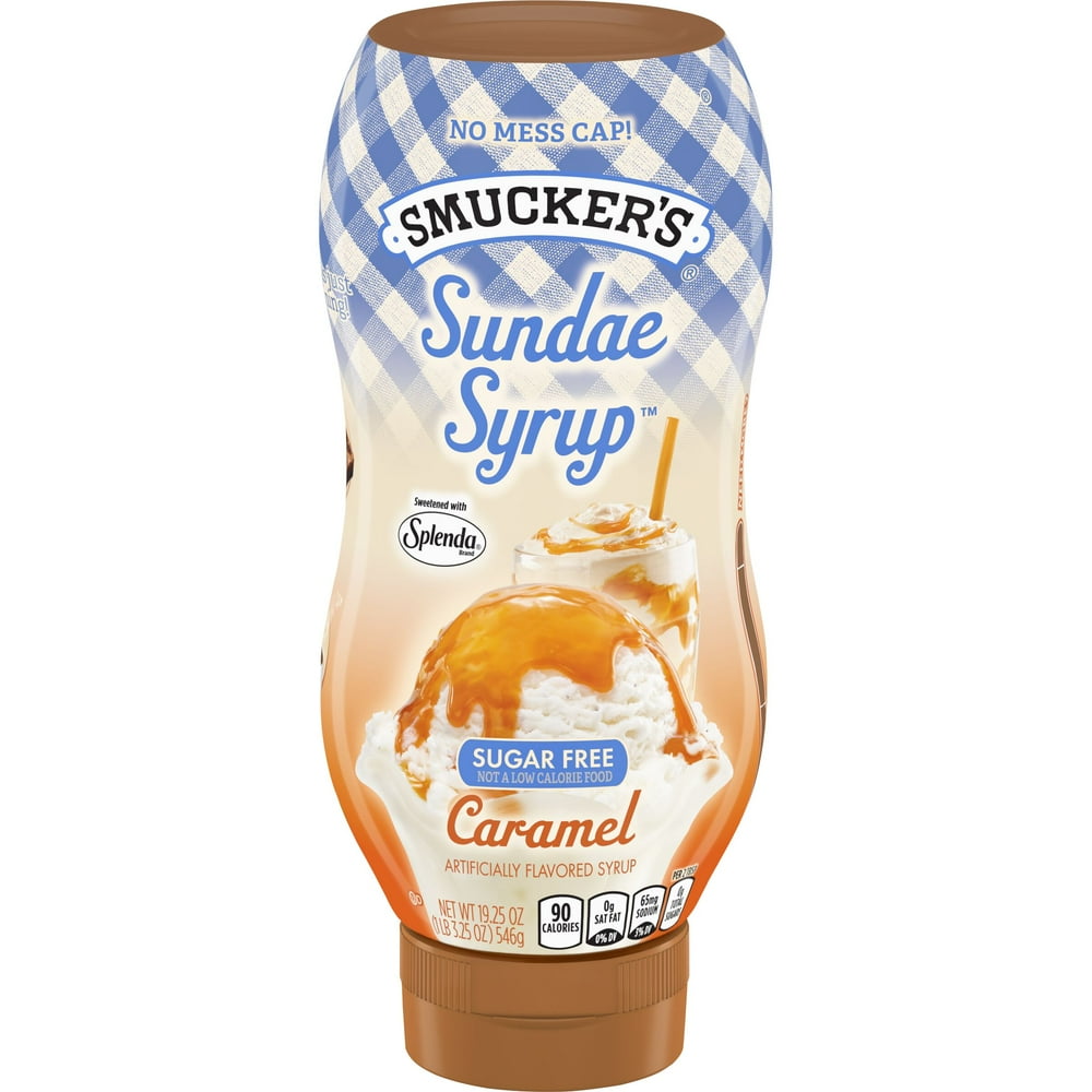 Smucker's Sugar Free Caramel Flavored Syrup, 19.25Ounce