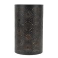 thumbnail image 1 of Abat-jour creux moderne et élégant en fer sculpté, motif rond et droit, pour lampe de table E27/E26, 1 of 4