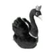 thumbnail image 1 of 1pc corona cisne muñeca juguete adorable peluche muñeca niños hogar juguete negro, 1 of 6