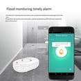 thumbnail image 5 of Flood Alarm Smart Home Water Sensor Flood Prevention Abs Material Bathroom Use Battery Operated High-Decibel Alarm, 5 of 9