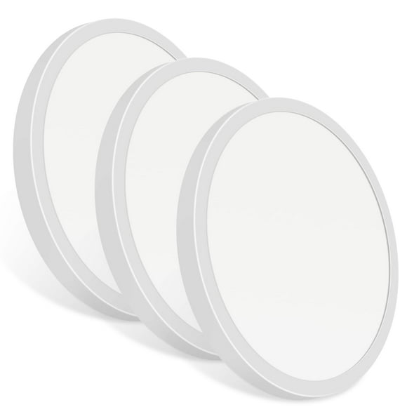 Energetic 5CCT Flush Mount Ceiling Light Fixtures, 26W LED Ceiling Lights for Bedroom, Kitchen, Bathroom, Hallway, 2700/3000/3500/4000/5000K, Super Slim, 11 Inch, White,