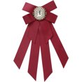 thumbnail image 1 of INSPIRE CHIC Broche de cinta para mujeres con lazo preatado y strass, 1 of 5