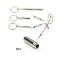 thumbnail image 4 of Allume 2Pcs Eyeglass Screwdriver, 3in1 Mini Sunglasses Eyeglass Phone Watch Repair Keychain Screwdriver Kit Tool - Home Essential Tools, Holiday Gifts Silver, 4 of 13