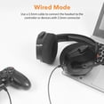 thumbnail image 2 of Auriculares inalámbricos para juegos con micrófono para PS5, PS4, PC, Mac, Auriculares Gamer 3 en 1 con micrófono, Inalámbricos de 2,4 GHz para consola Playstation, Modo Bluetooth para Switch, Modo, 2 of 5