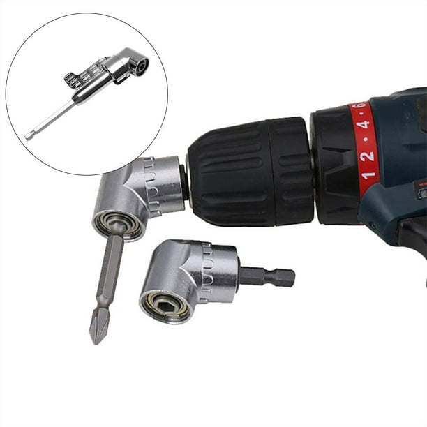 105 Degree Right Angle Screwdriver Power Tools Socket Adapter with Flexible Bit Long with Handle