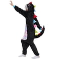 thumbnail image 2 of Onesies navideños de Halloween para adultos, pijamas de animales de dragón, disfraz de Cosplay de franela cálida, de una pieza ropa de dormir, ropa de casa para mujeres y hombres, 2 of 4