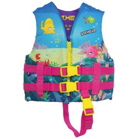 Kwik Vest - Kwik Tek Airhead Youth Nylon Vest Pink (30-50 Lbs.)