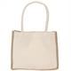 thumbnail image 1 of Bolsa de compras reutilizable de estilo vintage, compacta, de un solo hombro, para uso diario de mujeres (tamaño mediano), 1 of 8