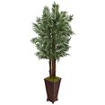 thumbnail image 1 of Nearly Natural 5' Salon Palmier Artificiel Arbre Vert, 1 of 1