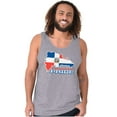 thumbnail image 5 of Dominican Pride Parade Country Flag Tank Top T Shirts Men Women Brisco Brands M, 5 of 5